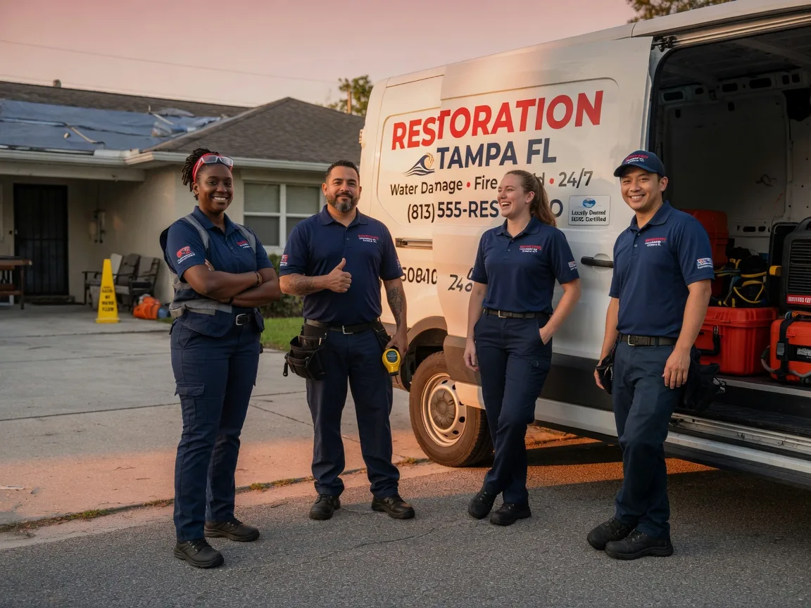 Water Damage Restoration company in Citronelle, AL